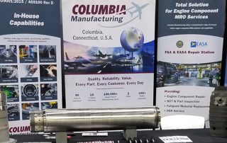 Aviation Week MRO Americas Columbia Manufacturing Inc. booth